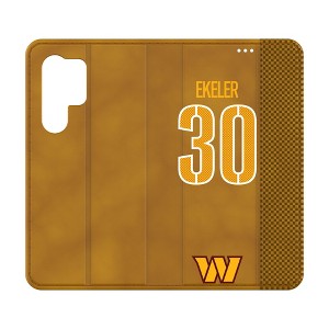 NFL Washington Commanders Players Game Tactic Folio Cell Phone Case for Samsung Galaxy - 1 of 4