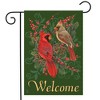Briarwood Lane Garden Flag 12x18 For Outdoor Cardinals and Pine Winter For Winter Garden Flag Flags For Outside - 2 of 4