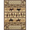 Kumasinova Wild West Area Rug – Horses & Cowboy Motifs for Living Room, Kid & Pet-Friendly, Made in Turkey, Stain-Resistant Door Mat - 4 of 4