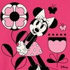 Men's - Disney - Minnie Mouse with Flowers & Butterflies Graphic Fleece Sweatshirt - 2 of 4