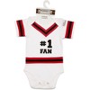 Pavilion Gift Company - Red & Black - 0-6 Months Infant Onesie - Leotards and Bodysuits - 4 of 4