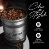 Amici Home Farmhouse Galvanized Metal Canister - 76 Oz. Ribbed Dry Goods Storage Jar with Lid Handle and Tight Seal, Rustic Food Storage Container - 4 of 4