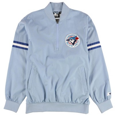 STARTER Mens Toronto Blue Jays Logo Varsity Jacket