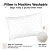 KeaBabies Toddler Pillow - Soft Organic Cotton Kids Pillows for Sleeping - Travel Pillow for Kids Age 2-5 - 4 of 4