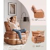 Oversized Recliner Chair, 360 degree Manual Rocker Swivel Recliner - 3 of 4