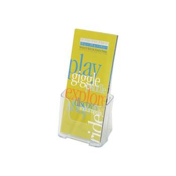 Staples Sign Holder, 8.5 x 11, Clear Plastic, 12/Pack (28180)
