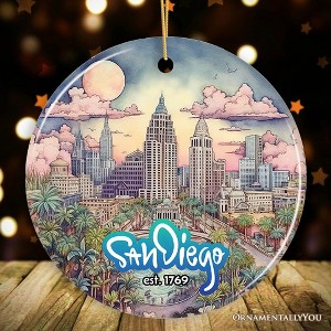 Creative San Diego Holiday Decoration, Memorable Memento and Present| OrnamentallyYou - 1 of 4