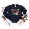 Simply Sage Market Women's Graphic Sweatshirt Believe In The Magic Colorful - 2 of 2