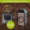 Briarwood Lane Everyday Lantern 12" x 6" x 6" American Barn Star Solar Lantern - 2 of 4