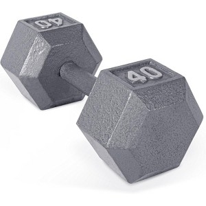 CAP Barbell Hex Dumbbell Set, for Home Gym, Multiple Sizes for Strength & Fitness Training - 1 of 4