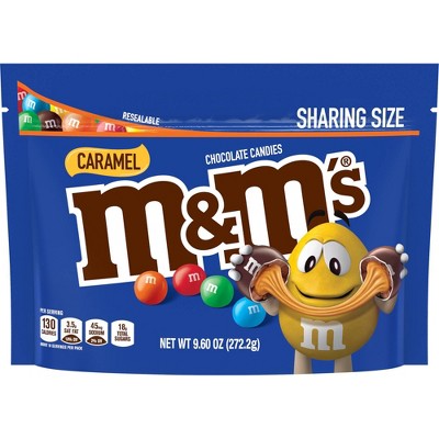 M&M's Sharing Size Caramel Chocolate Candies - 9.6oz