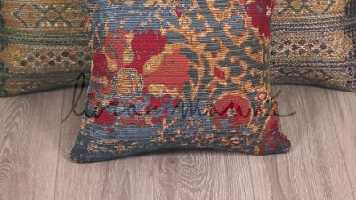 Black Tribal Stripe 18" Square Indoor/Outdoor Pillow