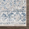 Hauteloom Amir Blue Medallion Area Rug - 3 of 4