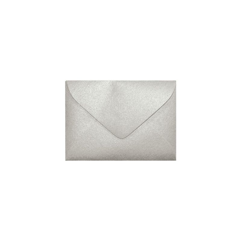 LUX #17 Mini Envelopes 2 11/16 x 3 11/16 50/Box Silver Metallic MINSDS-50, 1 of 2