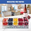 Aoibox Chilled Condiment Server with Lid, 5 Removable Compartments for Parties, Clear Garnish Tray, Ice Serving Bowl for Fruit, Snack, Sauce, Bar - 4 of 4