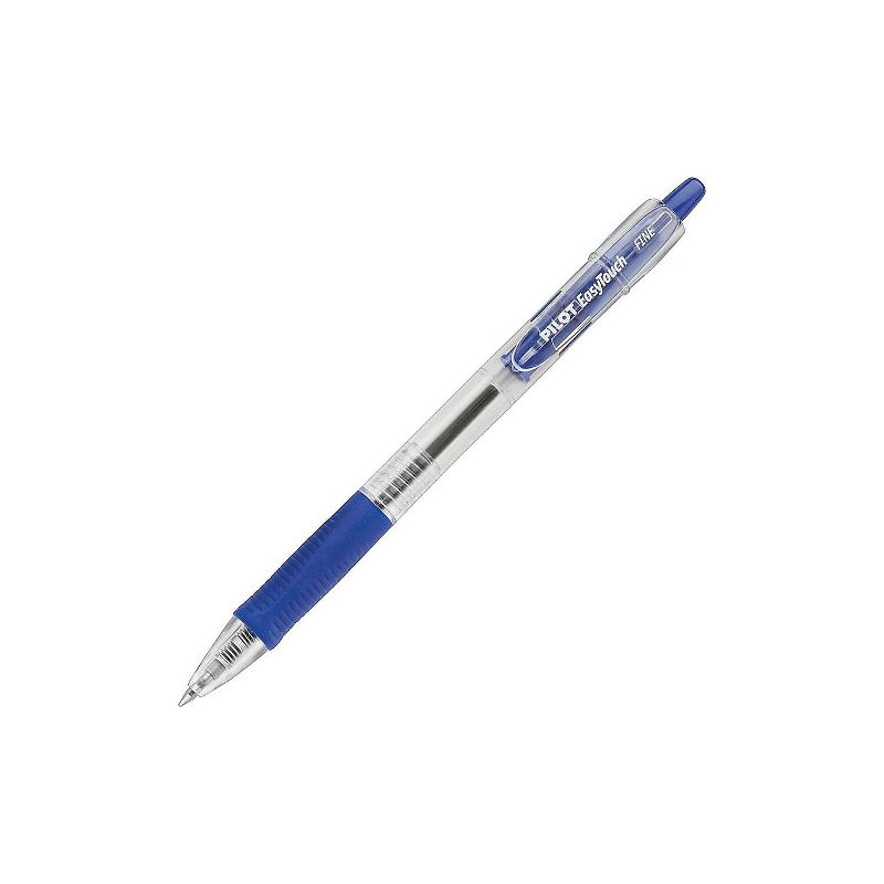 Pilot EasyTouch Retractable Ball Point Pen Blue Ink .7mm Dozen 32211, 2 of 3