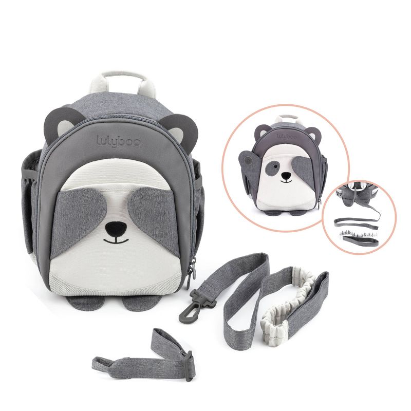 Lulyboo Boo! Monkey Toddler Backpack with Security Harness, 4 of 14