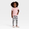 Toddler Girls' Pointelle Short Sleeve T-Shirt - Cat & Jack™ - 3 of 3