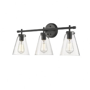 Millennium Lighting Aliza 3 - Light Vanity in  Matte Black - 1 of 1