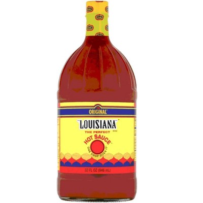 Louisiana The Perfect Original Hot Sauce, 32 fl oz (Pack of 2)