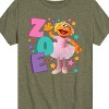 Boys' - Sesame Street - Zoe Short Sleeve Graphic T-Shirt - 2 of 4