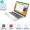HP 17.3” Full HD Laptop, AMD Ryzen 5 7430U, 8GB RAM, 512GB SSD, Windows 11 Home in S Mode - 4 of 4