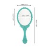 Unique Bargains Delicate Handheld Mirror 2 Pcs - 2 of 4