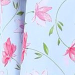 light blue-pink floral