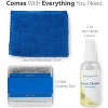 GreatShield Screen Cleaner For TV And Computer, Laptop Monitors Screen Cleaner, Microfiber Cloth + 2 Sided Brush + Non-Streak Solution Spray - 3 of 4