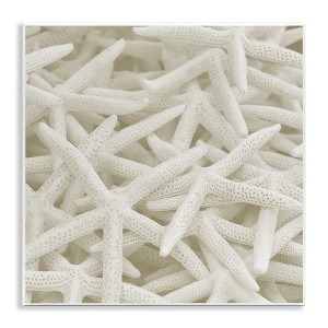 Stupell Industries Nautical White Starfish Photography, 12" x 12" - 1 of 4