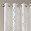 Fretwork Burnout Sheer Curtain Panel(Only 1 Pc Panel) - 2 of 4
