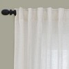 Awesome Home  Linen Blend Light Filtering Curtains for Living Room (2 Panels) - 2 of 4