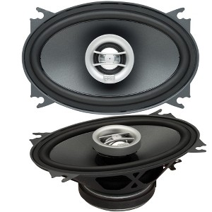 PowerBass OE-462 - 4x6" Coaxial Speakers 2-Ohm - Pair - 1 of 3