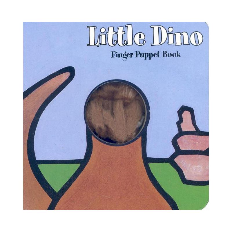 Little Dino: Finger Puppet Book - (Little Finger Puppet Board Books) by  Chronicle Books & Imagebooks (Mixed Media Product), 1 of 2
