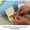 Fisher-Price Toddler Educational Toy Learn to Dress Bunny Plush Animal Activity Doll for Preschool Kids Ages 2+ Years - 4 of 4