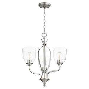 Quorum Lighting Jardin 3 - Light Chandelier in  Satin Nickel - 1 of 1