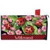 Briarwood Lane Mailbox Cover  - Standard Size - Ladybugs on Leaves Spring For Spring Mailbox Cover - 3 of 3