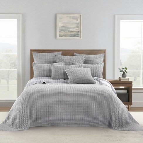 Mills Waffle Bedspread And Pillow Sham Set - Levtex Home : Target