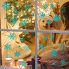 Unique Bargains Christmas Decorations Snowflakes Static Stickers for Windows Home Christmas Party 9Pcs - 3 of 4