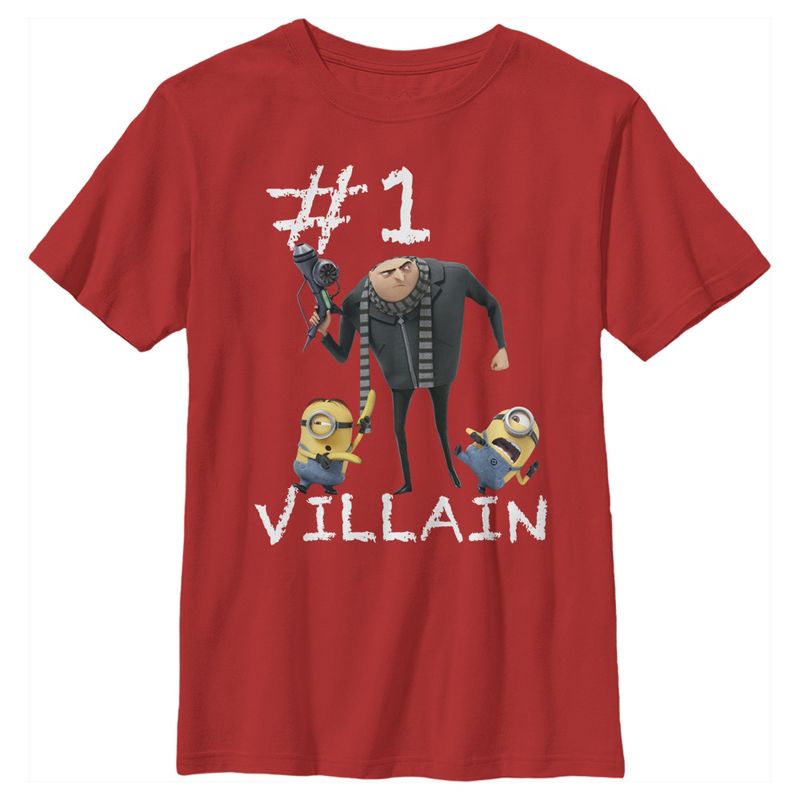 Boy's Despicable Me Minions #1 Villian T-Shirt, 1 of 4