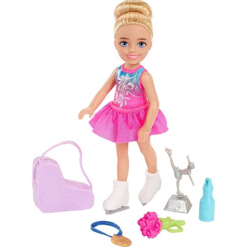 pijn Haat servet Barbie Chelsea Can Be… Ice Skater Doll : Target