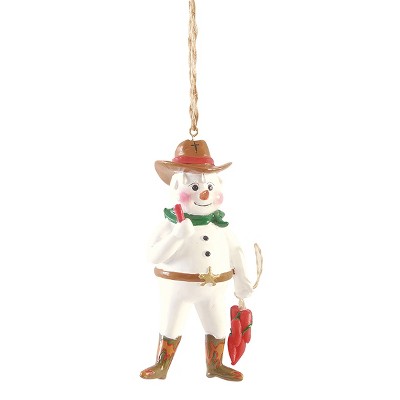 Gallerie II Sweatin' Snowman Ornament