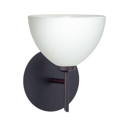 Besa Lighting Brella 1 - Light Wall Light in  Bronze