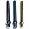 WE Games Standard Metal Cribbage Pegs with Velvet Pouch - Set of 6 (2 Brass, 2 Chrome, 2 Black) - 2 of 4