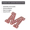 Unique Bargains DIY Clothes Repair Decorative Glitter Alphabet Rhinestone English Letter Iron-on Patches 1 Set - 3 of 4