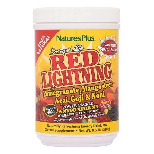 Source of Life Red Lightning Antioxidant Energy Drink by Nature's Plus  -  0.5 lbs Powder - 1 of 3