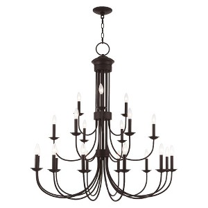 Livex Lighting Estate 21 - Light Chandelier in  Bronze - 1 of 3