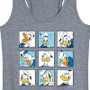 Women's - Disney - Donald Grid Graphic Racerback Tank - 2 of 4