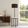 61.5" Amelia Modern Floor Lamp with Table and USB Port - Teamson Home: ETL Listed, Push Button Switch - 3 of 4