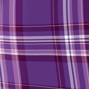 purple orchid plaid